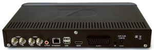 Двухтюнерная приставка-сервер GS E502 разъемы